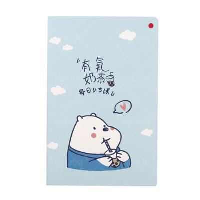 China Wire Students Diary Exercise Book Kawaii Printed Sewing DIY Cartoon Custom Design Normal Students Notebooks for sale