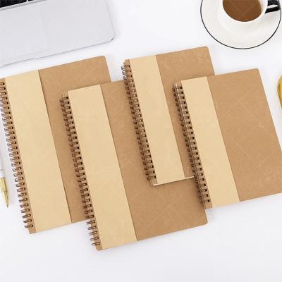 China Printed Spiral Notebook Spiral Notebook Travel Diary Coil Sketch Book Blank Wrapping Paper Sketching Paper for sale