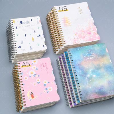 China New Design A5 Premium High Quality Custom Notebooks Spiritual Notebook Hardcover Travelers Notebook For Students for sale