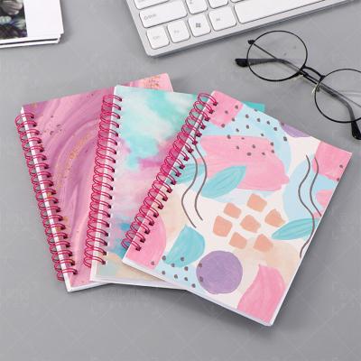 China Factory Sale Stationary Popular Exercise Hardcover Book Promotion Custom Spiral Notebook Notebook For School Supplies Spiral Compulsory Planner for sale