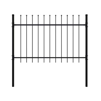 China Easily Assembled Steel Gate Steel Fence Fashion Design Barrier Fence Pakistan With High Quality for sale