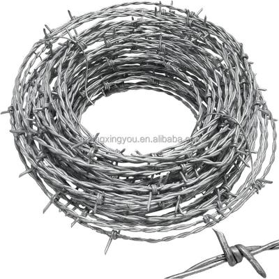 China Easy Installation Razor Blade Barbed Wire | machine making barbed wire ^ barbed wire roll price fence for sale