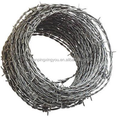 China Easy Installation Galvanized Barbed Wire | 500 Meters Barbed Wire Jewelry ^ Barbed Wire for sale