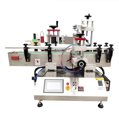 China Full Automatic Food Card Bottle Conditioner Labeling Machine Pneumatic Labeling Machine for sale