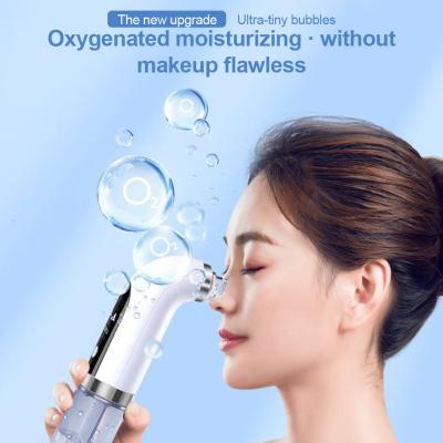 China Skin Tightening Electric Suction Head Vacuum Electric Head Acne Pore Pimple Pimple Removal Water Cycle Water Blackhead Remover USB Rechargeable Facial Remover for sale