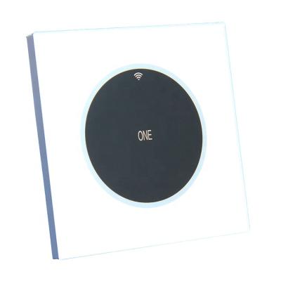 China Remote Control Water Heater Switch And Air Conditioner Tempered Glass+ABS 32A 40A Tuya WIFI Fingerprint Proof Tempered Smart Lamp Switch Alexa for sale