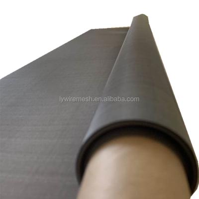 China Anti-corrosion& alkali& 20 30 40 Mesh Plain Acid Steel Black Wire Mesh Cloth for sale