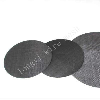 China Anti-corrosion& alkali& Acid Black Iron Woven Cloth Wire Mesh / Mild Steel / Black Woven Wire Mesh For Filter for sale