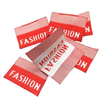 China 100% Sustainable Recycled Customize Labels Shoes Garment Labels High Quality Woven Main Polyester Custom Size Customized Logo Accept 100pcs for sale