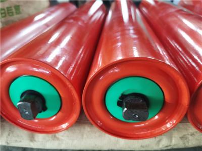 China Power Station Q235 Belt Conveyor Rollers , Carrying Idler Roller for sale