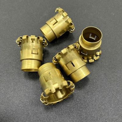 China Electronic Voltage Copper Shell Metal Stamping Part Customized Auto Car Metal Stamping Parts Thick Metal Stamping Part 26.8*27.0 for sale