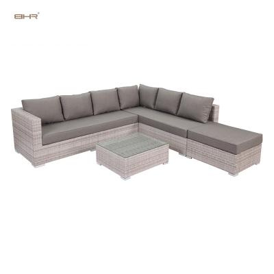 China Wicker Garden Rattan Modern Residential Multifunctional Outdoor Furniture Leisure Sofa Set for sale