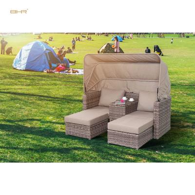 China New outdoor modern style living room module rattan sofa comfortable sofa for sale