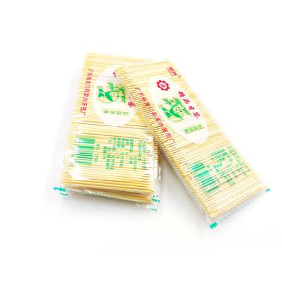 China Wholesale Disposable Environmental Friendly Fine Double Headed Bamboo Toothpicks for sale