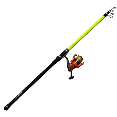 China Pike Combo Telescopic Glass Telescopic Rod Set Fiberglass Fishing for sale