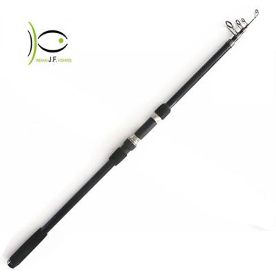 China Carbon Action Strong Fiberglass Tele Carp Rod for sale