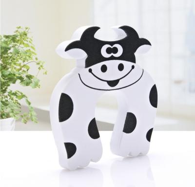 China Baby Safety Products Reusable Animal Train EVA Foam Door Stopper Animal Door Guard for sale