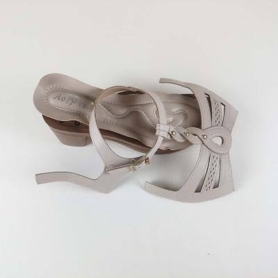 China The MOQ lightweight women's sandals start from 1 pair. Most popular fashion women's high heels sandals. high quality sandals high heels for sale