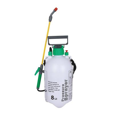 China Garden/Professional High Pressure Shoulder Pressure Chemical Sprayer Agriculture 8L Pest Control Plastic Shoulder Sprayer for sale