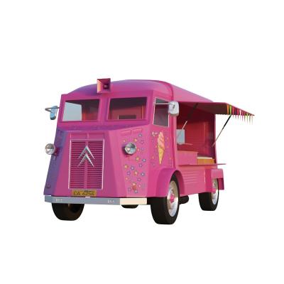 China Commercial Supply High Quality Multifunctional Electric Mini Food Truck Hamburgers Trailer BBQ Food Cart Van For Sale for sale