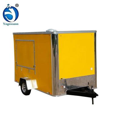 China Vegetable processing factory Yogemann hot sale mobile food trailer with high quality high efficiency for sale