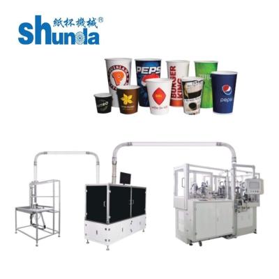 中国 2-32 オンスの紙飲料カップ/容器用の自動紙コップ製造機 販売のため