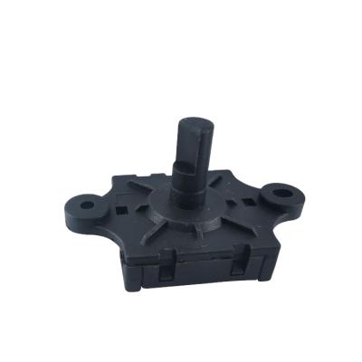 China Electrical Equipment 15mm 3 Speed ​​Industrial Selector Switch 3 Position Rotary Timer Switches Black10A 3A for sale