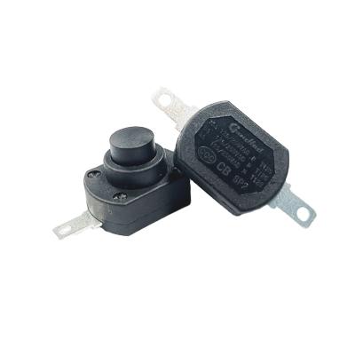 China Industrial On-Off Control 10.5mm ON-OFF-ON 12V Momentary 3 Position Open Push Button Switch for sale