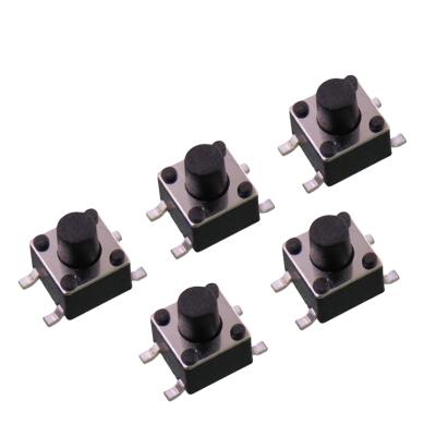 China 6*6*4.3mm SMD Tactile DIP Push Button Switch Tact Switch For Electronic Mobile Devices 6*6 for sale