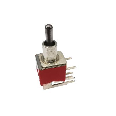 China DPDT Factory Small Mini 12V 1.5A 6 Slide Switch Rocker Rocker Guitar ON-ON/ON-OFF-ON Pin 3 Way Spplier for sale