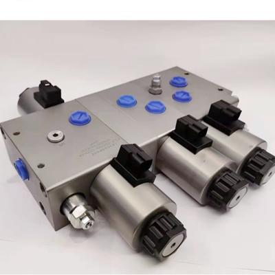 China customized valve manifolds cartridge Hydraulic Solenoid Valve Manifold Block customized for sale