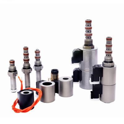 China Fluid Oil Plug-In Cartridge Solenoid Valve Two Position Two Way for sale