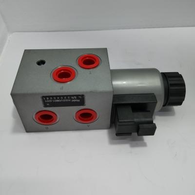 China Válvula de solenoide hidráulico industrial de dos posiciones de seis vías 12V 24V DC en venta