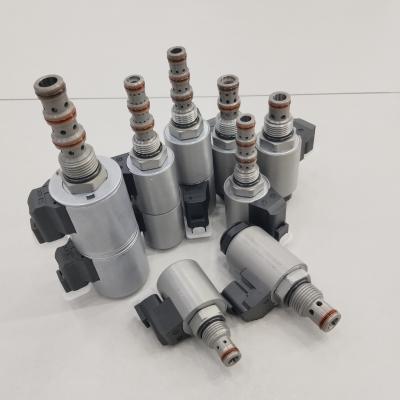 China Hydraulisches 2-Position 4-Wege-Solenoidventil Doppelspule Ein- / Ausschaltventil zu verkaufen