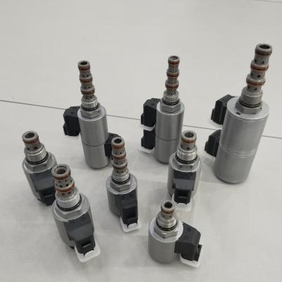 China KSV12-24T-0-N Válvula de solenoide de montacargas eléctricos de 2 vías y 2 posiciones 27V 12V Válvula hidráulica eléctrica en venta