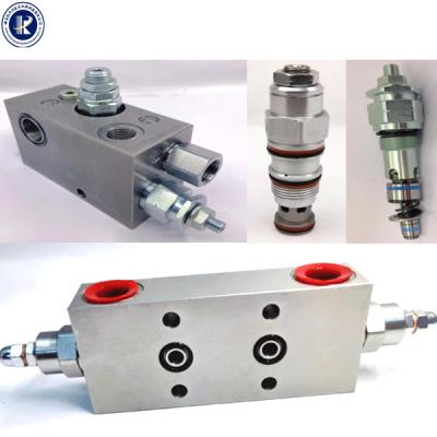 China Einzelschutzpatrone Hydraulisches Gegengewichtventil G1/4 SAE4-JIS B 1/4 Gewindeinterface zu verkaufen