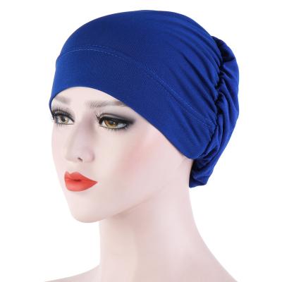 China Fashion Women Hijab Scarf Turban Popular Muslim Stretch Headwrap Islamic Hood Scarf for sale