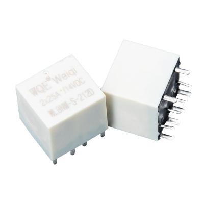 China China Manufacturer WQE Small White Color Automobile Relay Car General Sealed 12v Auto Locking Electromagnetic Relay for sale