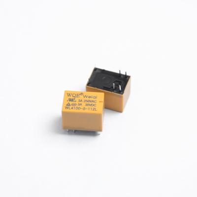 China Switching WEIQI Miniature Lightweight Current 3A 125VAC 5A 14VDC Manufacturer Specified Load AC DC Communications SS 12vdc Relay for sale