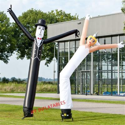 China Advertising Inflatable Air Sky Dancer For Married Couples, Inflatable Air Sky Dancer For Wedding Party for sale