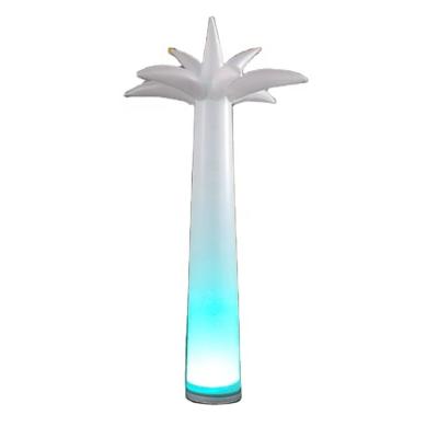 China Different Colors of LED Flower Pillar Inflatable Tube Oxford Light Cloth for Wedding Decoration Event for sale