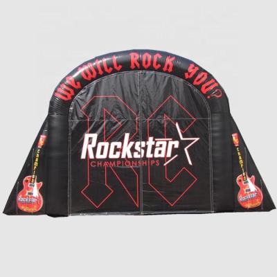 China PVC tarpaulin 0.45mm large 2021 inflatable stage tent for music festival party, advertising inflatable stage tent for event sale for sale