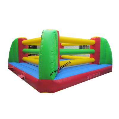 China PVC tarpaulin 0.55mm cheap price inflatable wrestling ring/custom field fight ring for outdoor sport fun for sale