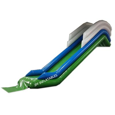 China PVC Tarpaulin 0.9mm New Design Air Sealed Super Inflatable Water Slide For Yachts And Dock for sale