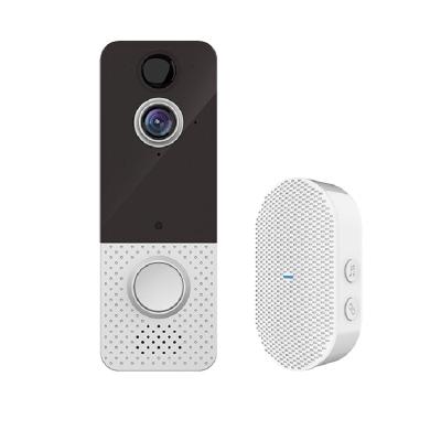 China Remote Monitoring Factory Intercom 1080p Resolution Hot Selling Two Way Intelligent Video Doorbell for sale