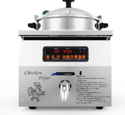 China New Design Hotels New Style Gas Pressure Fryer Electric Air Pressure Fryer for sale