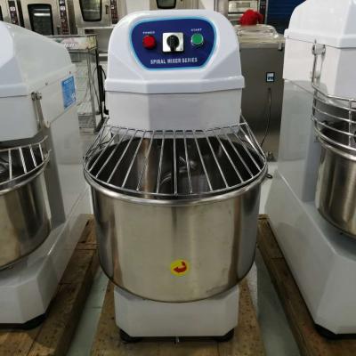 China Commercial Snacks Factory 30L Dough Mixer Home Dough Mixer Spiral Dough Mixer With Low Noise for sale