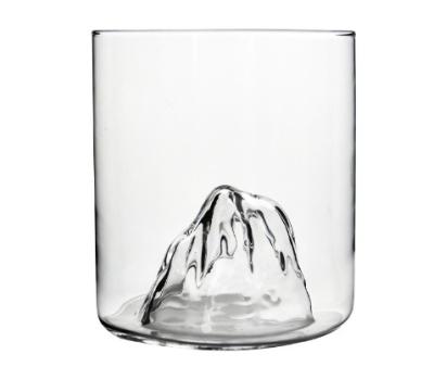 China Modern Customized Fuji Mountain Viewing Cup Straight China-Chic Creative Shaped Glass for sale