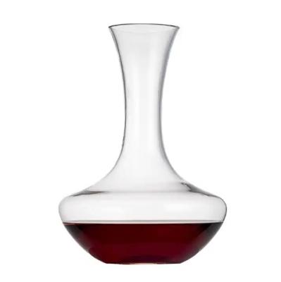 China Glass 1500ml large capacity banquet decoration crystal glass decanter for sale