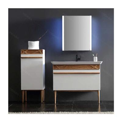 China Luxury Modern Design Bathroom Vanity Cabinet for sale